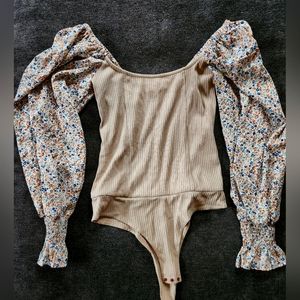 Puff Sleeve Bodysuit